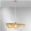 Tecno Arredo 3 Lighting SOSPENSIONE RHEI-TARA ORO 1XE27 50X30X150CM