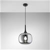 Tecno Arredo 3 Lighting SOSPENSIONE JAIPUR FUME'/NERA 1XE27 30X30X150CM