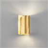 Tecno Arredo 3 Lighting APPLIQUE IMAGINE ORO 1XE27 15X25CM