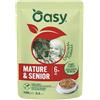 Oasy original formula cane mature & senior 6+ con tacchino e piselli 100 gr
