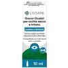 Livsane Gocce Oculari Lenitive e Idratanti 10 Ml Per Occhio Secco e Irritato