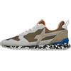 w6yz Sneakers in Tessuto Tecnico e Suede, Bianco-Marrone- 46