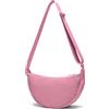 YIKOEE Crescent Small Crossbody Bag, Accessorio da Viaggio: Portafoglio a Tre Pieghe Donna, Nero, S