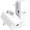 TP-LINK Technologies TP-Link TL-WPA7617 KIT V1 Wi-Fi Kit Powerline-adaptersæt Kan sluttes til vægstik