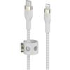 Belkin BOOST CHARGE - Cavo Lightning - da USB-C maschio a Lightning maschio - 1 m - bianco - per Apple iPad/iPhone/iPod (Lightning)