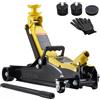 VEVOR - Martinetto idraulico da officina con portata di 2,5 t, martinetto in acciaio con pompa a pistone singolo a sollevamento rapido e base di appoggio rialzata, martinetto per SUV, corsa 85-320 mm, martinetto da competizione