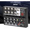 Mixer digitale, amplificatore mixer a 8 canali, registrazione podcast 5V 2A