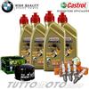 Castrol - Hiflo - NGK Tagliando BMW R 1200 R 2006 2007 2008 2009 Kit Olio Castrol 15W50 Filtro Candele