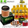 Bardahl - Hiflo - NGK Tagliando KAWASAKI ZRX 1100 1996-2000 / Kit Olio Bardahl XTC 4T + Filtri Candele