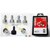 Autokit Kit Bulloni Antifurto Stil-Bull Cerchi in Lega Specifici per 500L dal 2012