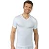 VP PINUCCIO VENEGONI Set 2 Maglietta Scollo a V Uomo in Cotone Filo di Scozia | Maglietta Intima Uomo Bianca Manica Corta | T Shirt Intimo da Uomo | Made in Italy
