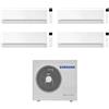 Samsung - Climatizzatore Samsung WindFree Première Essential White wifi quadri split 7+7+7+18 btu inverter A++ R32 AJ080TXJ4KG/EU