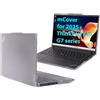 mCover Custodia rigida compatibile solo per notebook Lenovo ThinkPad E14 Gen 7 da 14 2025-2027 (con cerniera a 180°, non compatibile con altri modelli Lenovo) - Trasparente