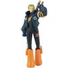Banpresto Roronoa Zoro One Piece, The Shukko, Ver.Egghead 17 cm, BP28689P Multicolore, Figura da collezione, ideale per i fan degli anime