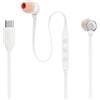 JBL AURICOLARE ORIGINALE STEREO TUNE 310C IN-EAR PURE BASS WHITE PER SMARTPHONE E TABLET