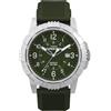 Timex Expedition Ridge TW4B32100 - Orologio da uomo da 43 mm, cinturino in silicone verde con quadrante verde