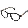 David Beckham DB 1180 2M2 | Occhiali da Vista Graduati | Plastica | Panthos | Nero | Adrialenti