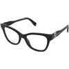 Marc Jacobs Marc 767 807 | Occhiali da Vista Graduati | Prova Online | Plastica | Cat Eye | Nero | Adrialenti
