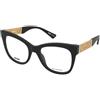 Moschino MOS641 807 | Occhiali da Vista Graduati | Plastica | Cat Eye | Nero | Adrialenti