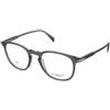David Beckham DB 1160 TX7 | Occhiali da Vista Graduati | Prova Online | Unisex | Plastica | Panthos | Grigio, Trasparente | Adrialenti