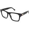 Dsquared2 D2 0037 2M2 | Occhiali da Vista Graduati | Prova Online | Unisex | Plastica | Quadrati | Nero | Adrialenti