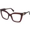 Marc Jacobs Marc 813 LHF | Occhiali da Vista Graduati | Prova Online | Plastica | Cat Eye, Ovali / Ellittici | Bordeaux | Adrialenti