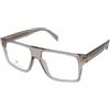 David Beckham DB 7154 KB7 | Occhiali da Vista Graduati | Plastica | Quadrati | Grigio, Trasparente | Adrialenti