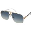 Carrera Carrera 1054/S J5G/08 | Occhiali da Sole Graduati o Non Graduati | Prova Online | Unisex | Metallo | Quadrati | Oro | Adrialenti