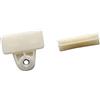 A ABSOPRO Finestra Canale Clip per per Nissan Plastica Bianco (Set di 5)