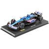 Burago Bburago - Formula 1 Alpine 2023 di Esteban Ocon con Casco - Riproduzione di veicoli a 1/43 - Collezione Racing - Giocattolo per bambini da collezione dai 3 anni - 38073O