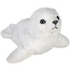 Wild Republic Pocketkins Eco Foca d'Arpa, Peluche, 12 cm, Giocattolo di Peluche, Realizzato con Materiali Riciclati, Ecologico