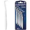 CURASEPT Scovolini Dentali Originali | Spazzolini interdentali Proxi Angolo P06 (filo 0,6mm) | Bianco | Pulizia Profonda della Placca | Setole Nylon Ultra-flesse, Manico Ergonomico | 5 pz x confezione