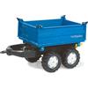 Rolly Toys Anhänger fü Trettraktor, Zweiachsanhänger, Dreiseitenkipper + Kurbel