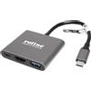ROLINE Adattatore display ROLINE USB Tipo C - HDMI, USB 3.2 Gen 1 Tipo A, Tipo C PD