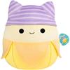 Squishmallows, peluche a forma di banana, Junie, 40 cm, morbido giocattolo