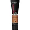 L'Oreal Paris Fondotinta liquido coprente, con niacinamide al 4%, resistente, finitura naturale, disponibile in 20 tonalità, SPF 25, copertura opaca infallibile 32H, 320 tonalità, 30 ml (la confezione
