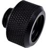ALPHACOOL Raccordo a compressione Alphacool icicle connection dritto G1/4'' maschio a tubo rigido OD 16mm Nero [17264]