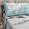 PETTI Artigiani Italiani - Lenzuola in Cotone con Federe in Stampa Digitale, Lenzuola Letto Singolo, Completo Letto Singolo, Grigio Chiaro, 100% Made in Italy