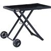 Royal Gourmet GT2201C-E Carrello Pieghevole per Barbecue Portatile, Carrello Pieghevole per Piastra con 2 Ganci per Serie GT2005-F, Adatto per Il Campeggio, Piano del Tavolo, 79 x 46,8 cm