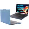 mCover Custodia rigida compatibile solo per notebook Lenovo ThinkPad E14 Gen 7 da 14 2025-2027 (con cerniera a 180°, non compatibile con altri modelli Lenovo) - Aqua