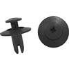 A ABSOPRO Rivetto 6mm Vite Fissaggio Parafango Paraurti Clip Plastica Nero(30Set)