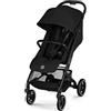 CYBEX Gold Passeggino BEEZY All-Terrain, 0-4 Anni, Magic Black | Posizione Distesa Ergonomica, Da 0 a 4 Anni, Compatto, Cintura a una Mano, Ruote All-Terrain