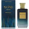 KHADLAJ PERFUMES Khadlaj Island Dreams - Fragranza duratura a lunga tenuta Extrait de Parfum fruttata, floreale, legnosa e muschiata per unisex, 100 ml/3.4 once
