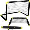 DUNLOP Porta da calcio pieghevole 90x59x61 cm