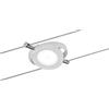 Paulmann 94088 Sistema cavo DC LED Spot RoundMac 1x4W bianco opaco 12V DC plastica