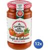 Crazystock selected 12x Multipack Le Conserve della Nonna Sugo Ragu Salsiccia Gr 190