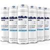 Gillette SKIN Ultra Sensitive Gel Da Barba, Confezione con 6 da 200ml, Protegge, Lenisce e Rinfresca, Con Formula Profumata e Gradevole, al Burro di Karité e Vitamina E, Senza Coloranti e Alcool