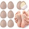 seaNpem Cuscinetti metatarsali, cuscinetti per avampiede e suola, cuscinetti adesivi per fascite plantare, metatarsalgia, neuroma di Morton, spessore 0,6 cm, 6 pezzi