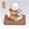 Bambola Haruyama Kimekomi Koma Prewar Edo Style figura giapponese multicolore