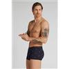 Intimissimi Boxer Cotone Superior Stampa Granchio Blu